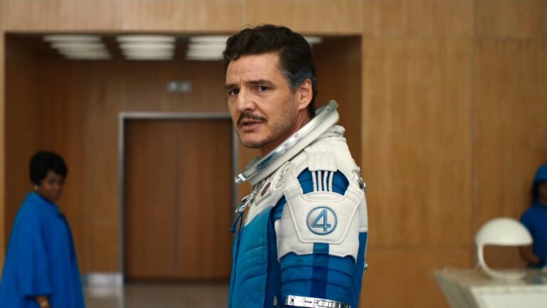 The-Fanastic-Four-first-steps-trailer-Pedro-Pascal-as-Mister-Fantastic